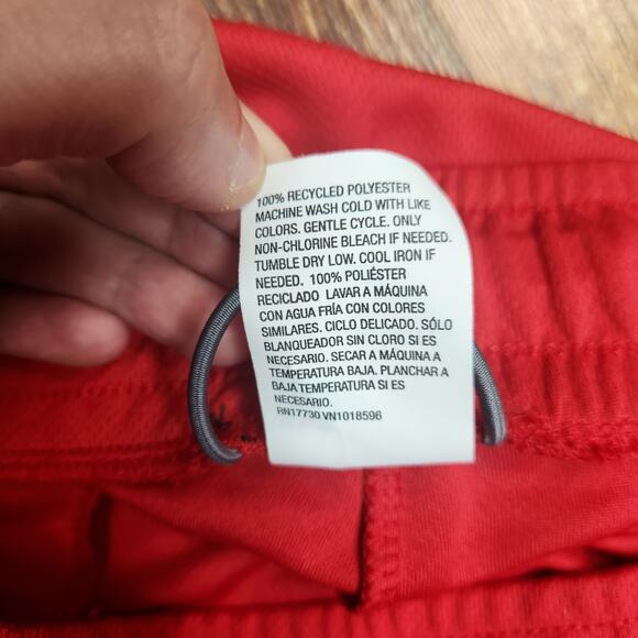 All In Motion Mens XXL Moisture Wicking Quick Dry Red Mesh Shorts Drawstring NWT - Picture 12 of 12